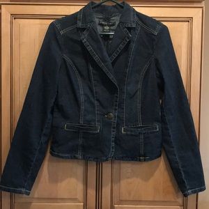 Baccini Jean Jacket Size Small Formal Fit